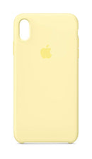Apple iPhone Xs Max Silicone Case - Mellow Yellow