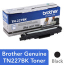 Brother Genuine TN227, TN227BK, High Yield Toner Cartridge,  Replacement Black Toner, Page Yield Up to 3,000 Pages, TN227BK, Amazon Dash Available