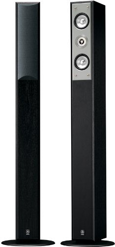 Yamaha NS-F210BL 2-Way Bass-Reflex Floorstanding Speaker - Each (Black)