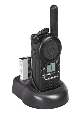 4 Pack of Motorola CLS1410 Two Way Radio Walkie Talkies (UHF)