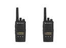 2 Pack of Motorola RMU2080d Business Two-Way Radio LED Display 2 Watts/8 Channels