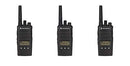 3 Pack of Motorola RMU2080d Business Two-Way Radio LED Display 2 Watts/8 Channels