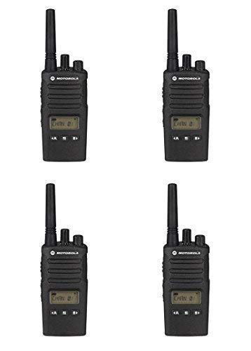4 Pack of Motorola RMU2080d Business Two-Way Radio LED Display 2 Watts/8 Channels