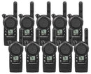 10 Pack of Motorola CLS1410 Two Way Radio Walkie Talkies (UHF)