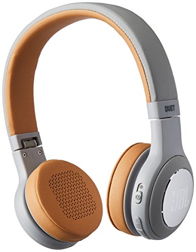 JBL Duet Bluetooth Wireless On-Ear Headphones - Grey