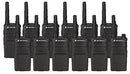 12 Pack of Motorola RMU2040 Two way Radio Walkie Talkies