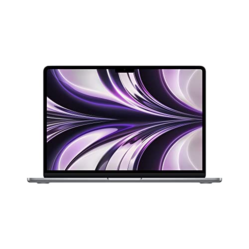 2022 Apple MacBook Air Laptop with M2 chip: 13.6-inch Liquid Retina Display, 8GB RAM, 256GB SSD Storage, Space Gray