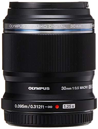Olympus M.Zuiko Digital ED 30mm F3.5 Macro Lens, for Micro Four Thirds Cameras