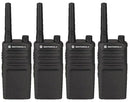 4 Pack of Motorola RMM2050 Two Way Radio Walkie Talkies with Programming Video