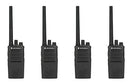4 Pack of Motorola RMV2080 Business Two-Way Radio 2 Watts/8 Channels Military Spec