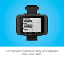 Garmin Foretrex 801, Wrist-Mounted GPS Navigation, Upgraded Multi-Band GNSS, Longer Battery Life