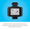 Garmin Foretrex 801, Wrist-Mounted GPS Navigation with Strap, Upgraded Multi-Band GNSS, Longer Battery Life