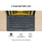 Logitech Universal Folio with Integrated Bluetooth 3.0 Keyboard for 9-10" Apple, Android, Windows Tablets
