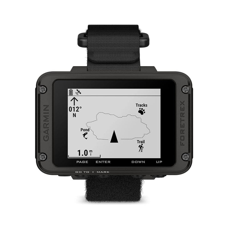 Garmin Foretrex 801, Wrist-Mounted GPS Navigation with Strap, Upgraded Multi-Band GNSS, Longer Battery Life