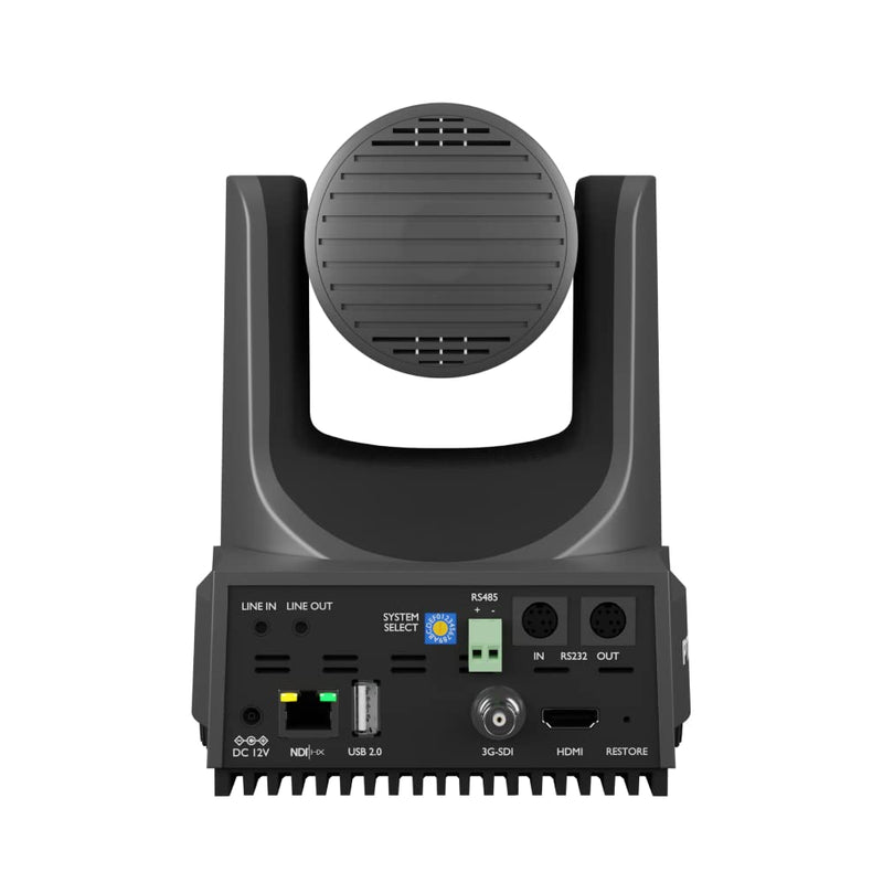 PTZOptics Move 4K 12X Optical Zoom Camera - Grey (White)