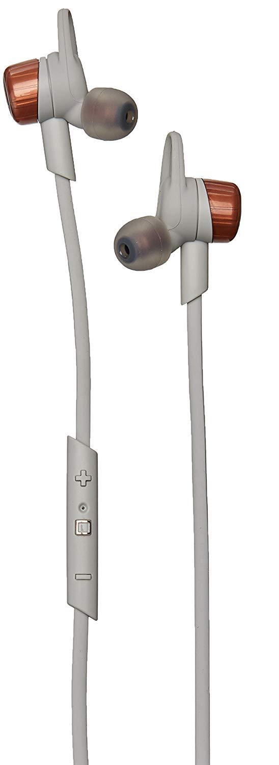 Plantronics BackBeat GO 3 Wireless Earbud Headphones White Copper 204356-63 -