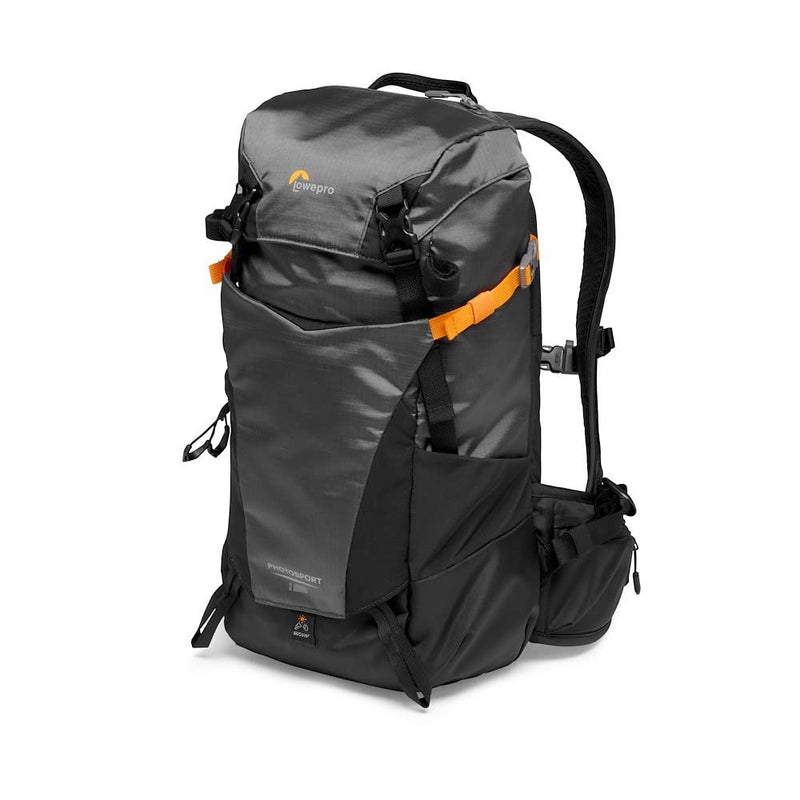 Lowepro PhotoSport BP 15L AW III, Hiking Camera Backpack with Side Access, Removable Camera Insert and Accessory Strap System, Grey, for Mirrorless Camera, Compatible with Sony α6000