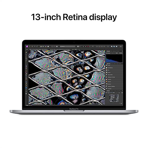 2022 Apple MacBook Pro Laptop with M2 chip: 13-inch Retina Display, 8GB RAM, 512GB SSD Storage, Touch Bar, Backlit Keyboard Space Gray