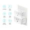 Kasa Smart Plug Mini with Energy Monitoring, Smart Home Wi-Fi Outlet Works with Alexa, Google Home & IFTTT, Wi-Fi Simple Setup, No Hub Required (KP115), White - A Certified for Humans Device