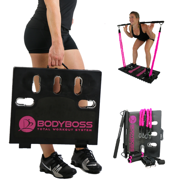 エクササイズグッズ BODY BOSS 2.0 BodyBoss Home Gym 2.0 - Full Portable Gym Home Workout Package