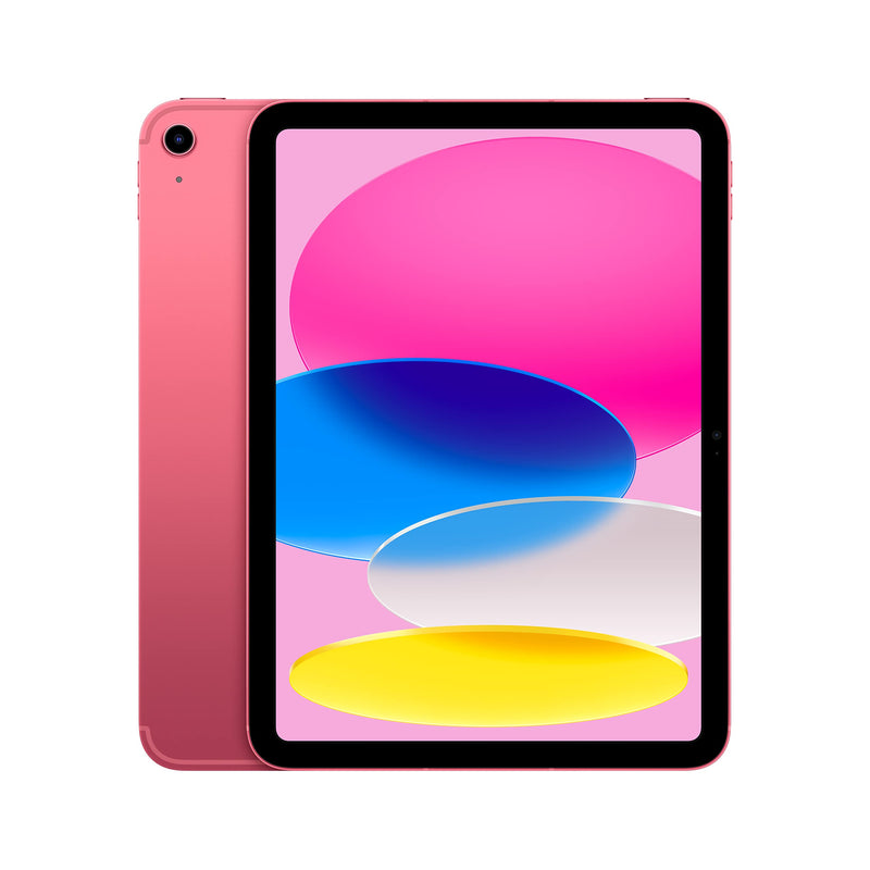 2022 Apple 10.9-inch iPad (Wi-Fi + Cellular, 64GB) - Pink (10th Generation)