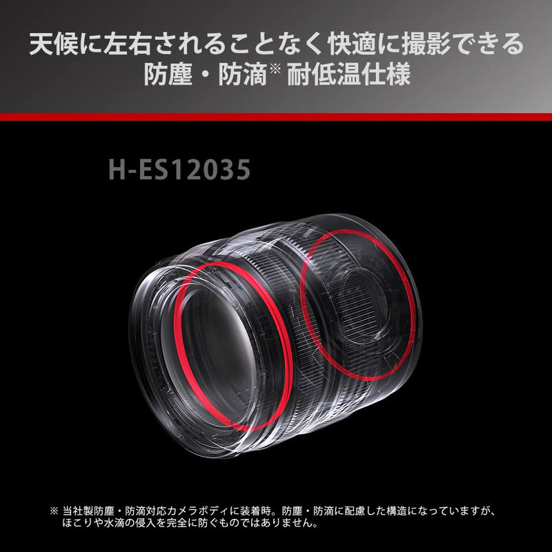 Panasonic H-ES12035 Leica DG Vario-ELMARIT 12-35mm/F2.8 ASPH./Power O.I.S. G Series Zoom Lens Micro Four Thirds Japan Import