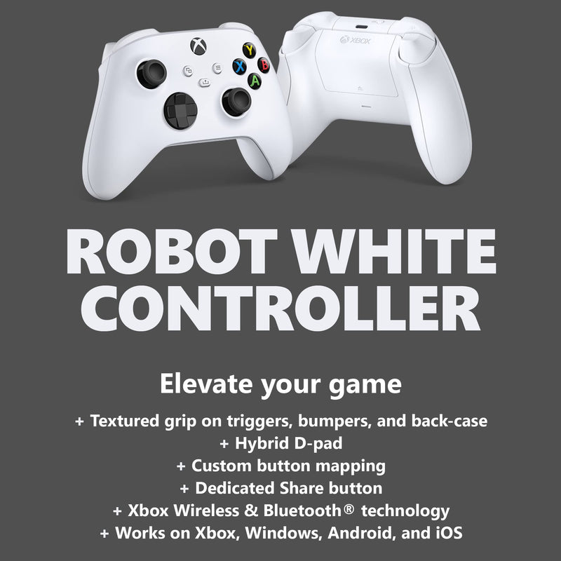 Xbox Core Wireless Controller - Robot White