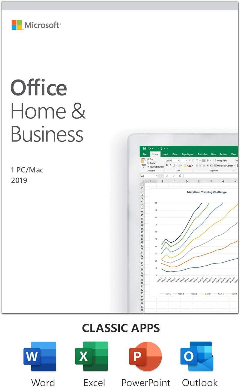 Microsoft Office Home and Business 2019 for 1 User