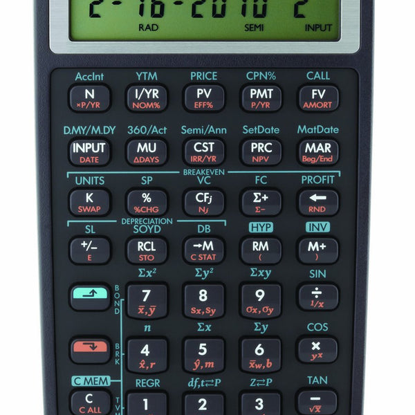 HP 10bII - Calculatrice Financière - 12 Chifes - Pile - Calculatrice | Fnac Suisse HP 10bII - Calculatrice Financière - 12 Chifes - Pile - Calculatrice | Fnac Suisse