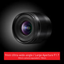 Panasonic LUMIX Micro Four Thirds Camera Lens, Leica DG SUMMILUX 9mm F1.7 ASPH, Large Aperture, Video Performance, H-X09