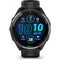 Garmin Forerunner® 965 Running Smartwatch, Colorful AMOLED Display, Training Metrics and Recovery Insights, Black and Powder Gray