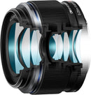 OM SYSTEM Olympus M.Zuiko Digital 25mm F1.8 II for Micro Four Thirds System Camera, Weather Proof, Compact Design, Beautiful Bokeh, Bright