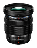 OM SYSTEM Olympus M.Zuiko Digital ED 8-25mm F4.0 PRO for Micro Four Thirds System Camera, Compact Ultra Wide Zoom Lens, Weather Sealed Design, MF Clutch, L-Fn Button