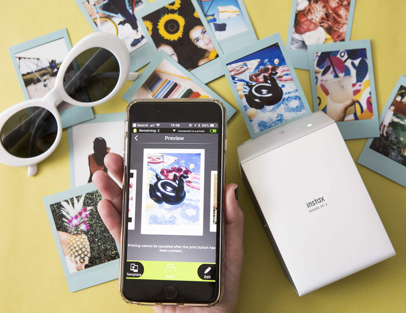 Fujifilm INSTAX Share SP-2 Smart Phone Printer (Silver) – HHgregg