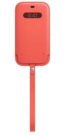 Apple iPhone 12 Pro Max Leather Sleeve with MagSafe - Pink Citrus