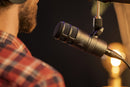 Audio-Technica AT2040 Hypercardioid Dynamic Podcast Microphone (at 2040) Black