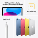 2022 Apple 10.9-inch iPad (Wi-Fi, 64GB) - Yellow (10th Generation)