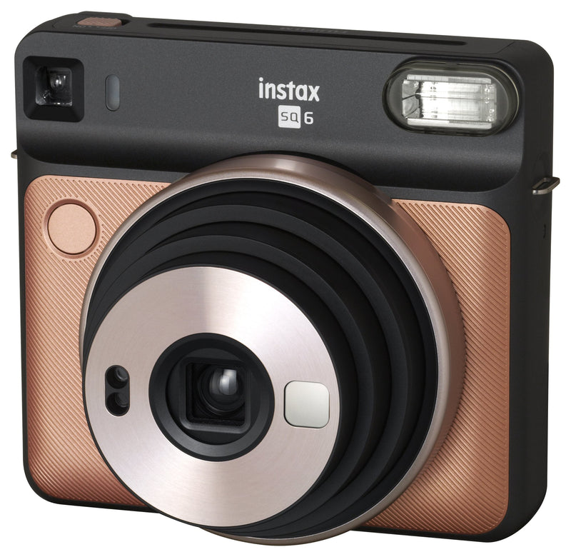 Fujifilm Instax Square SQ6 - Instant Film Camera - Blush Gold