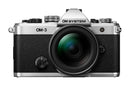 OM SYSTEM Olympus OM-3 Silver Micro Four Thirds System Camera M.Zuiko Digital ED 12-45mm F4.0 PRO kit Travel Camera Weather Sealed Design 5-Axis Image Stabilization