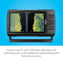 Garmin Striker Vivid 9sv, Easy-to-Use 5-inch Color Fishfinder and Sonar Transducer, Vivid Scanning Sonar Color Palettes, 9 inch (010-02554-00)