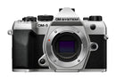 OM SYSTEM OM-5 Mark II Body Silver Compact Light Weight Weather Sealed 4K Video Camera Best for Outdoor Travel