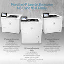 HP LaserJet Enterprise M610dn Monochrome Printer with built-in Ethernet & 2-sided printing (7PS82A)