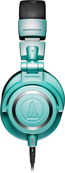 Audio-Technica ATH-M50xIB Professional Studio Monitor Headphones, Ice Blue