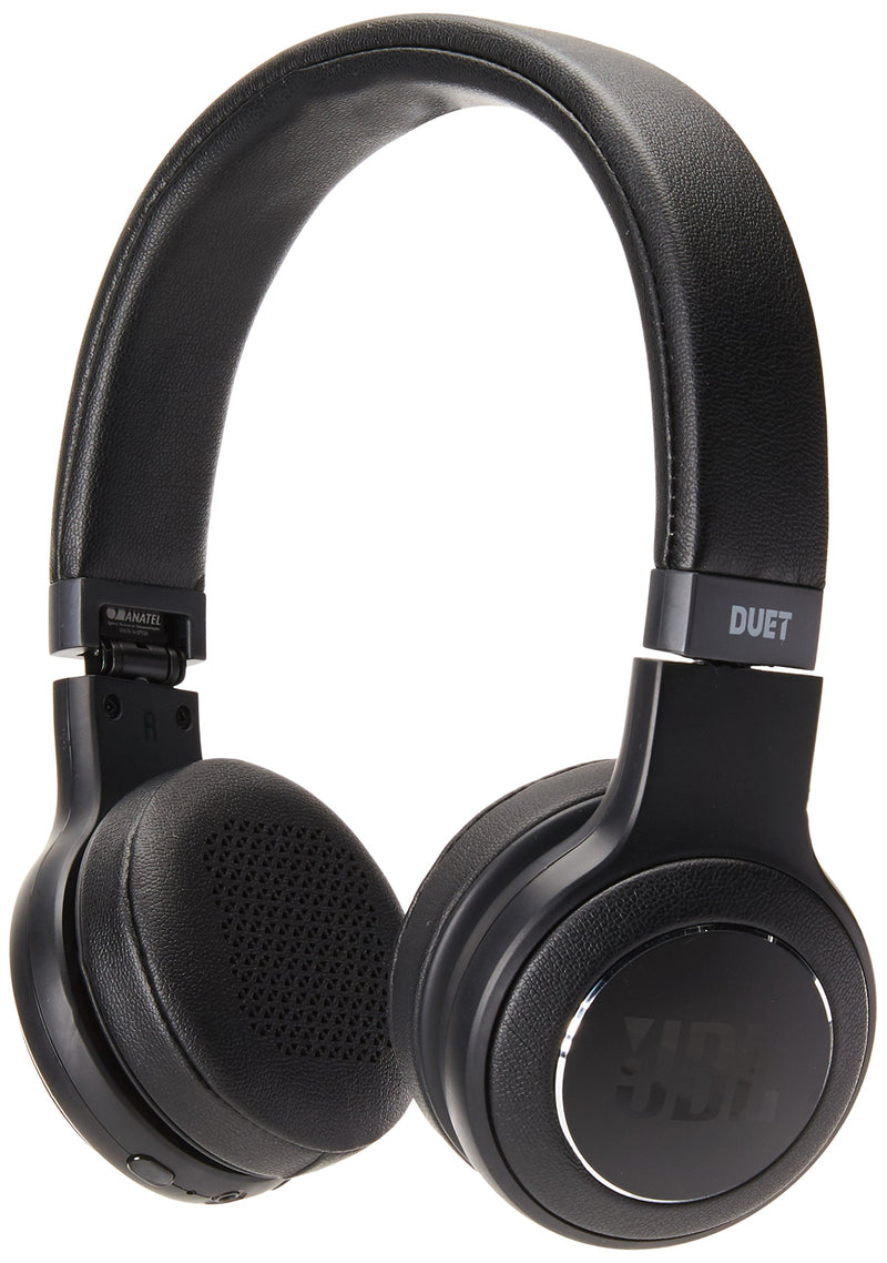 JBL Duet Bluetooth Wireless On-Ear Headphones - Black