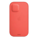 Apple iPhone 12 and 12 Pro Leather Sleeve with MagSafe - Pink Citrus