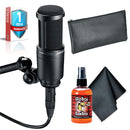 Audio-Technica Cardioid Condenser Microphone - Includes - Proctective Pouch