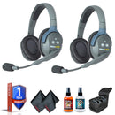 Eartec UL2D UltraLITE 2-Person Headset System (USA) Bundle 1 -