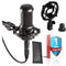 AT2035 Cardioid Condenser Microphone + Shockmount + Protective Pouch with Extended Warranty