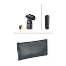 AT875R Line + Gradient Condenser Microphone + Stand Clamp + Windscreen + Protective Pouch with Extended Warranty