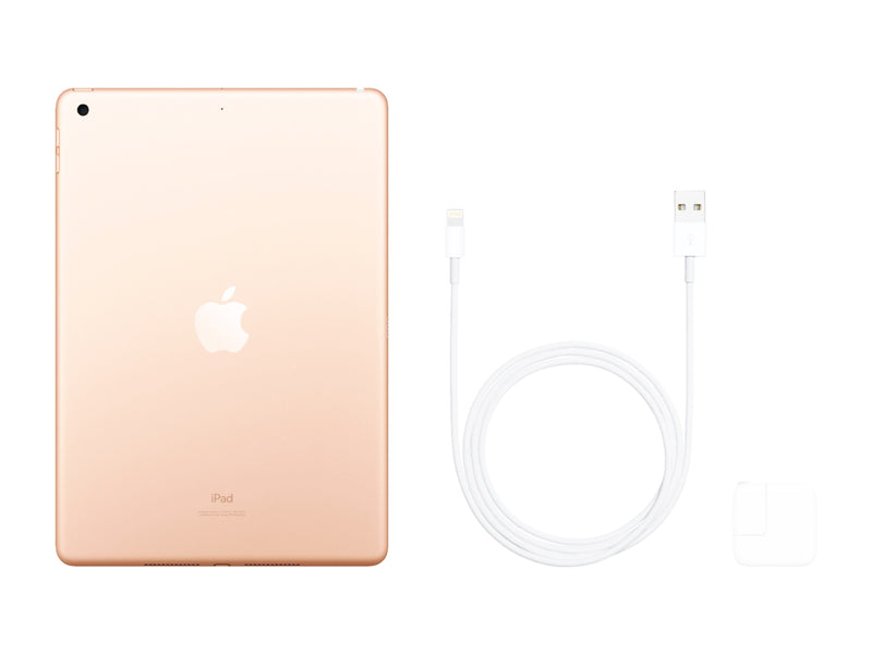 Apple 10.2" iPad (Late 2019, 128GB, Wi-Fi Only, Gold)